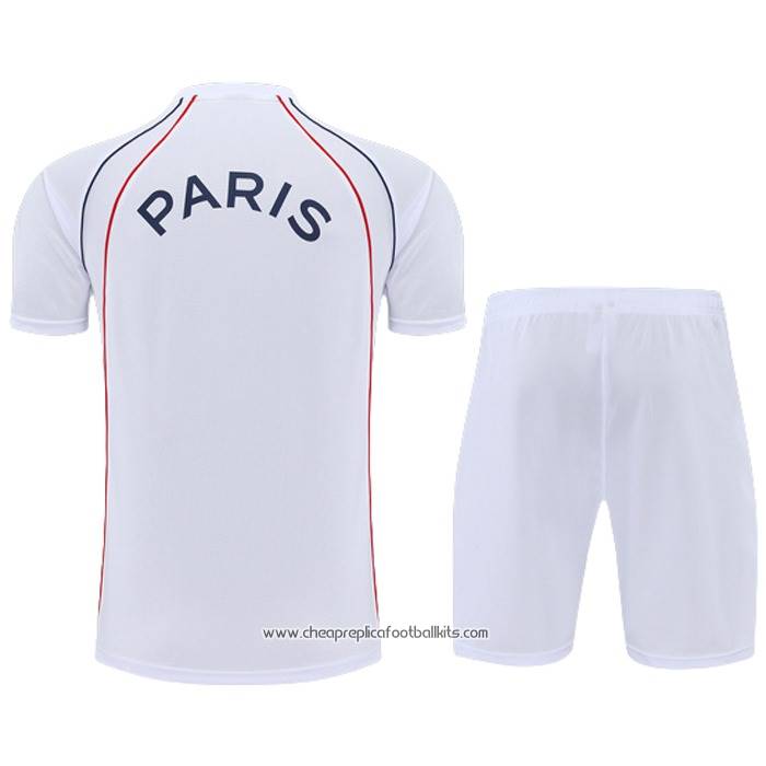 Tracksuit
 Paris Saint-Germain Jordan 2022-2023 Short Sleeve
 White
 - Shorts
